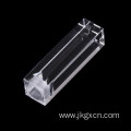 Fluorescence cuvette with lid